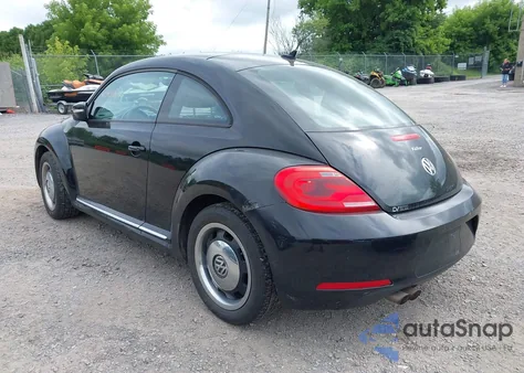 2012 Volkswagen Beetle 2.5L из США, поврежденный, VIN 3VWJP7AT0CM635283
